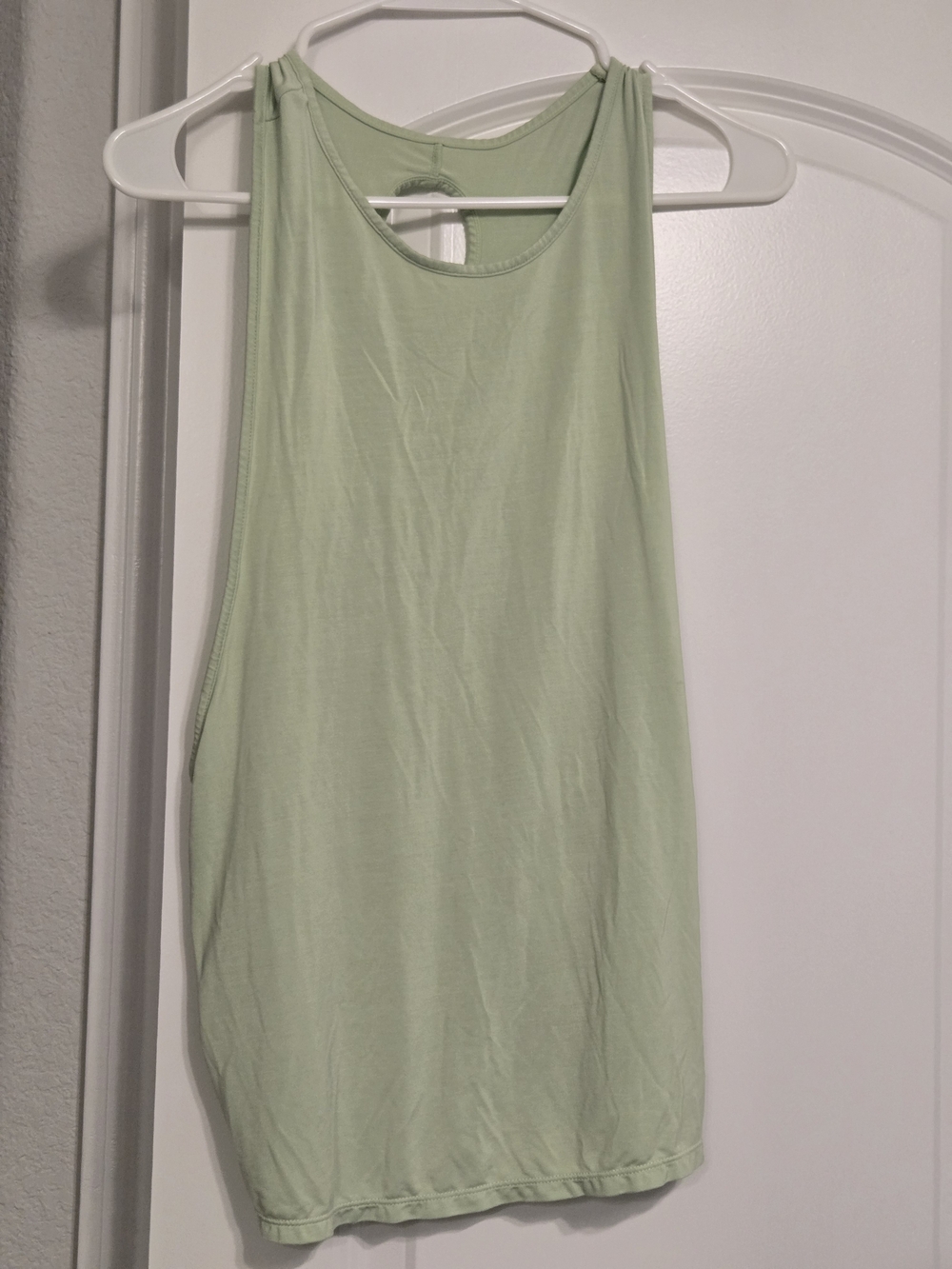 BuffBunny Light Green Racerback Tank